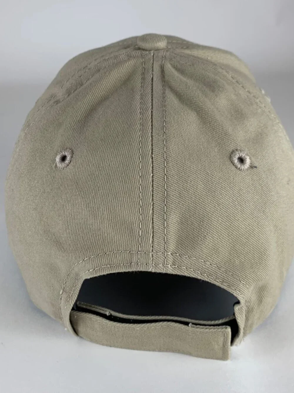 Kansas Jayhawks NCAA Beige Fan Favorite Strapback Adjustable Hat